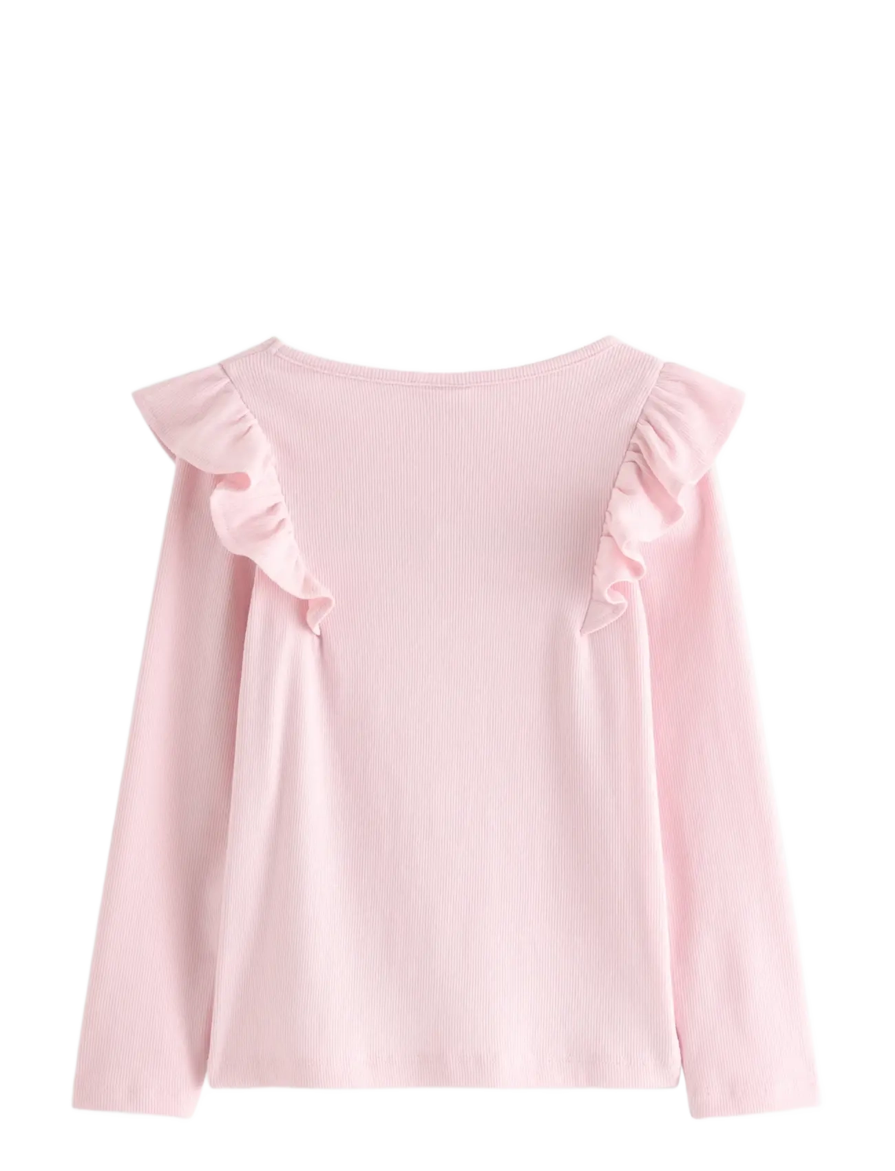 Lindex - Long-sleeved top - långärmade t-shirts - light pink - 1