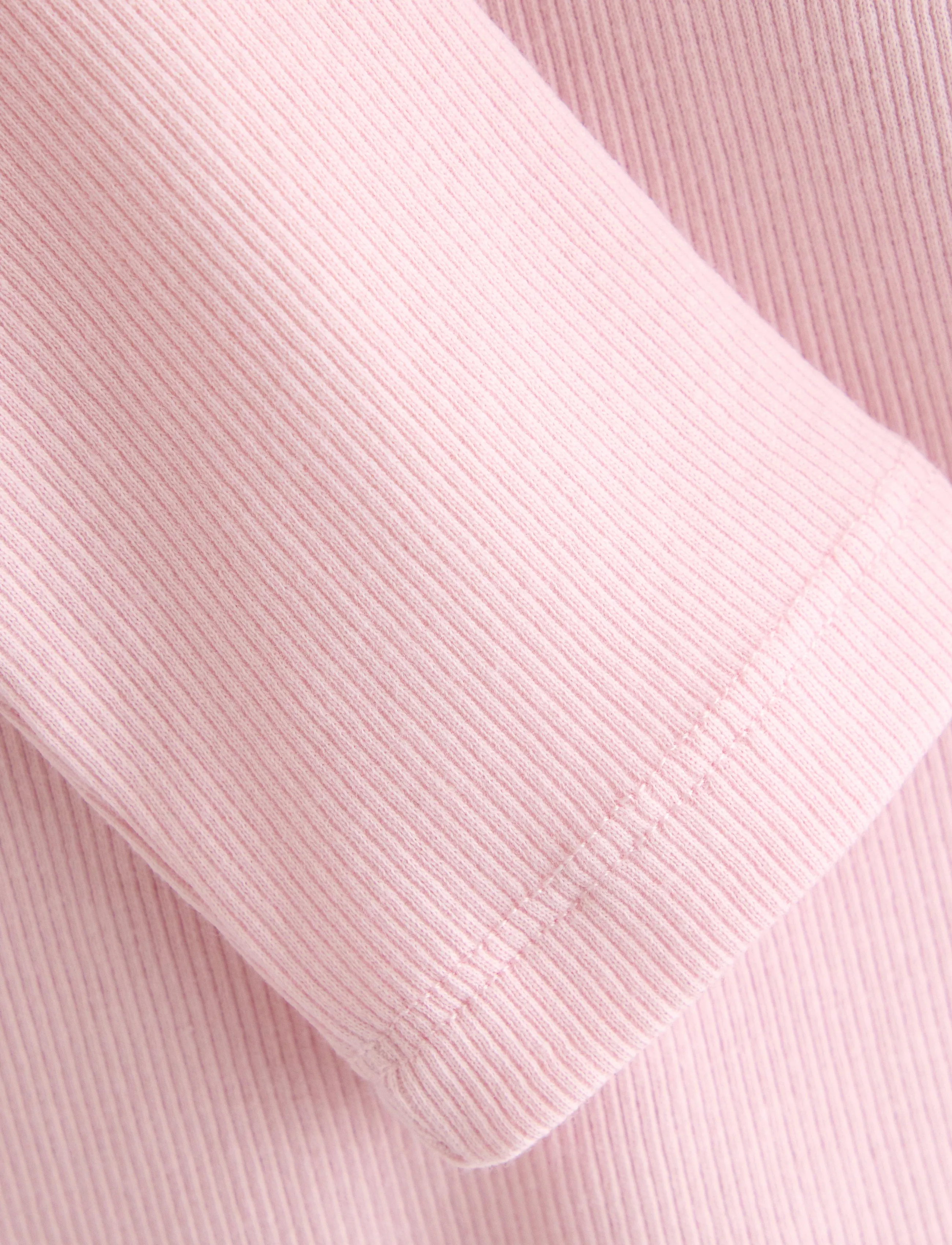 Lindex - Long-sleeved top - långärmade t-shirts - light pink - 2