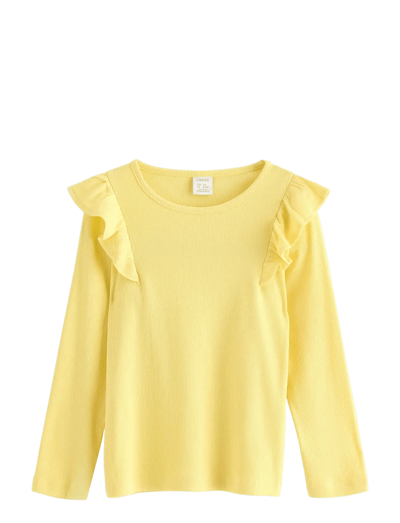 Lindex - Long-sleeved top - light yellow - 1