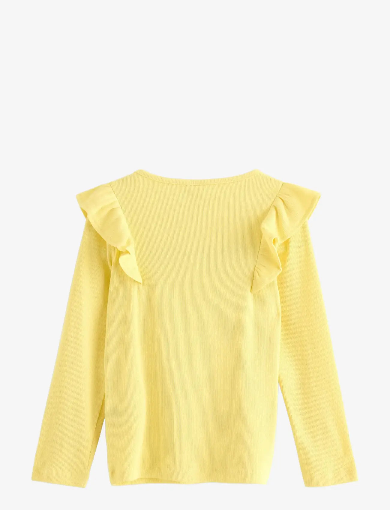 Lindex - Long-sleeved top - långärmade t-shirts - light yellow - 2