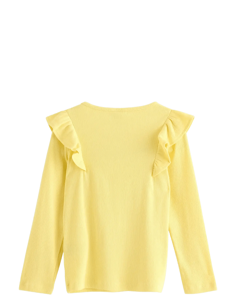 Lindex - Long-sleeved top - light yellow - 2