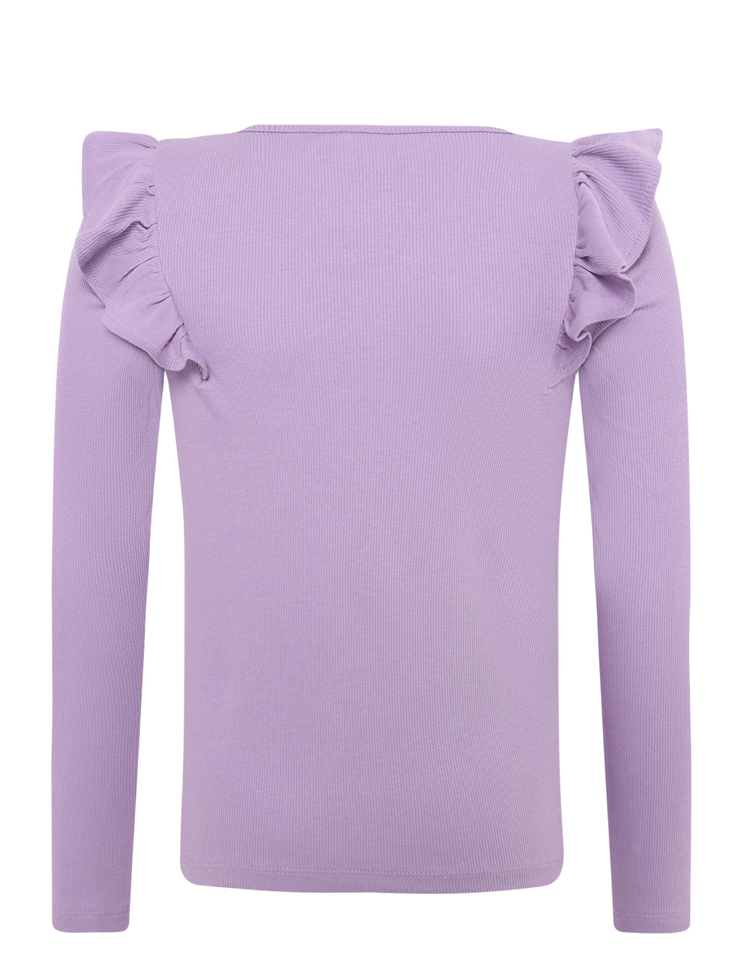 Lindex - Long-sleeved top - långärmade t-shirts - lilac - 1