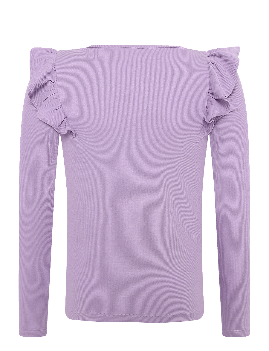 Lindex - Long-sleeved top - langärmelig - lilac - 1