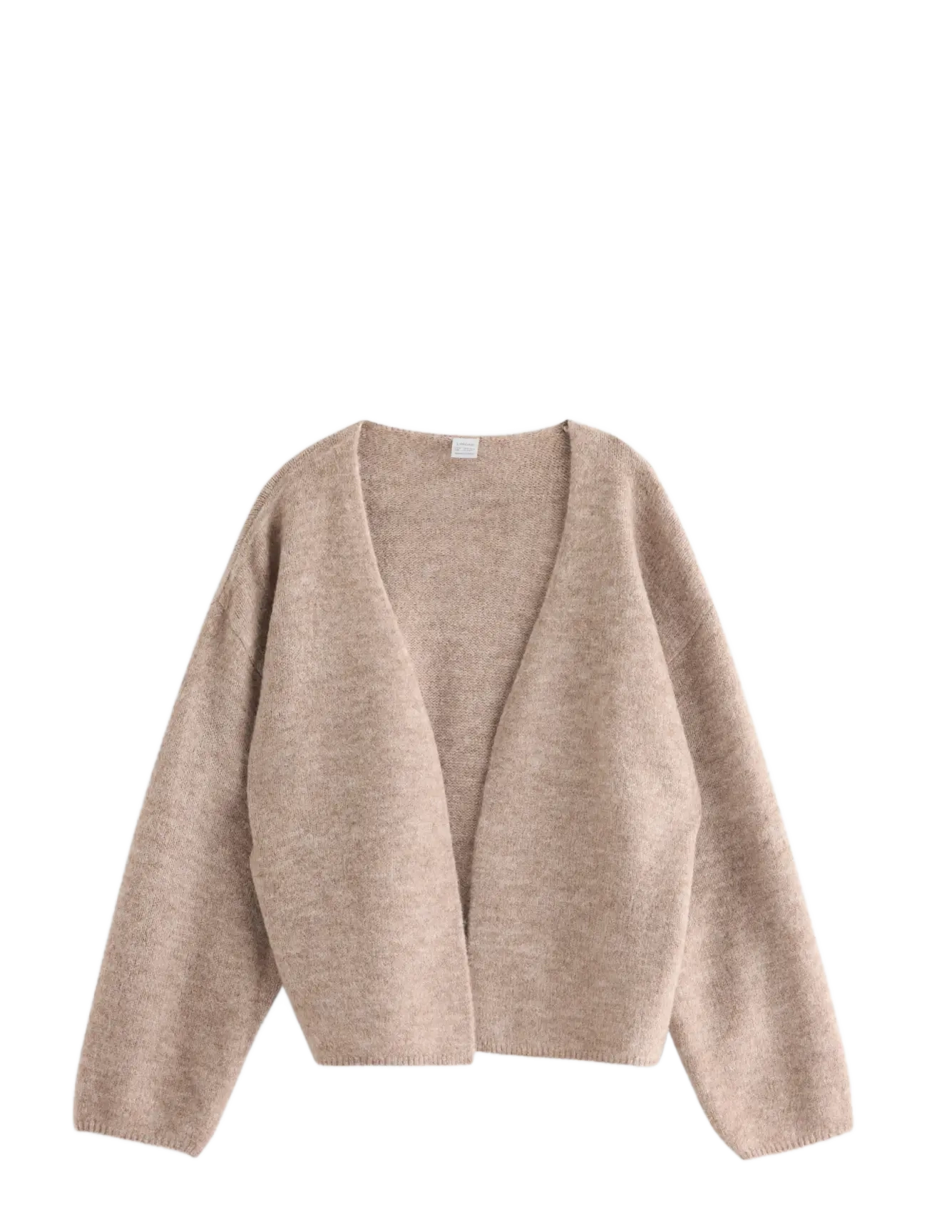 Lindex Knitted Cardigan, 170, Knitwear, Beige - Cardigans, Kinder