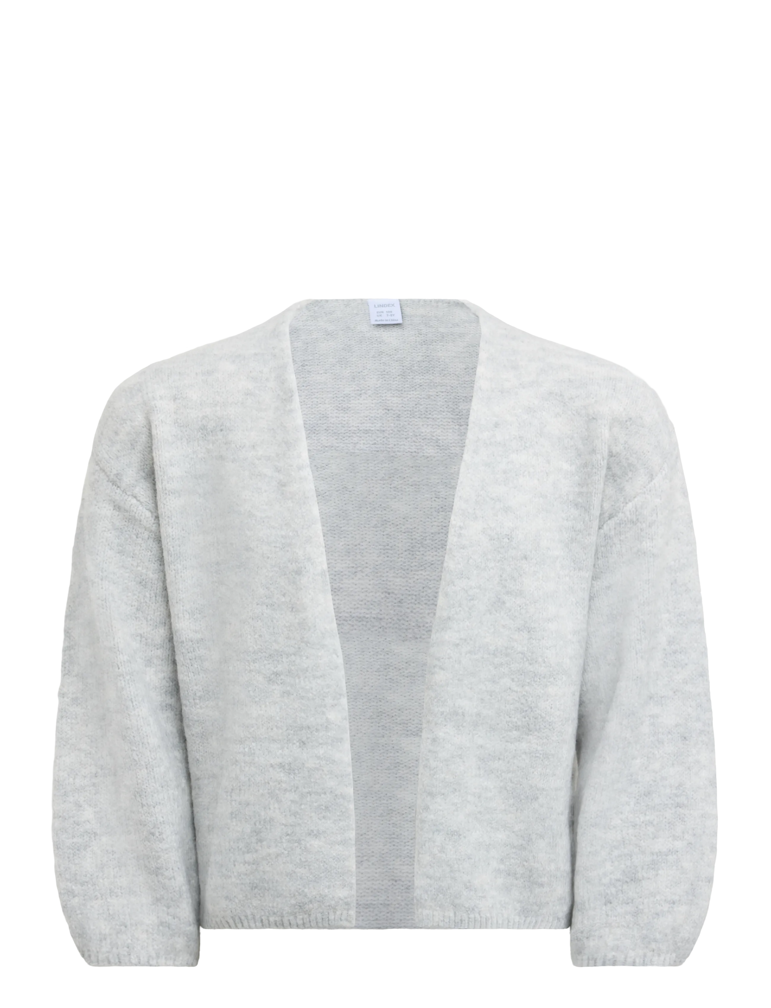 Lindex Knitted cardigan - Cardigans - LIGHT GREY MELANGE / grey
