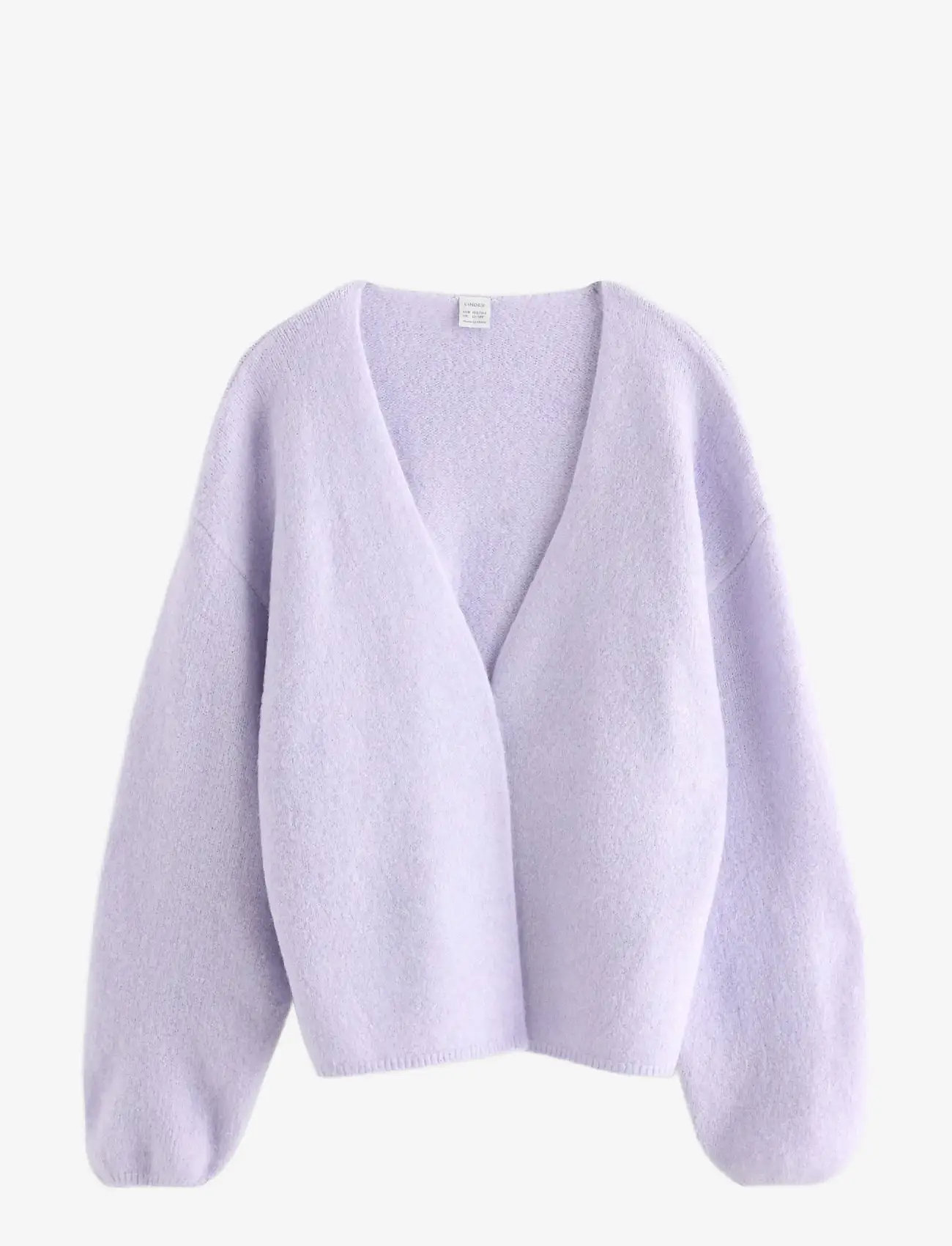 Lindex - Knitted cardigan - koftor - light lilac - 1