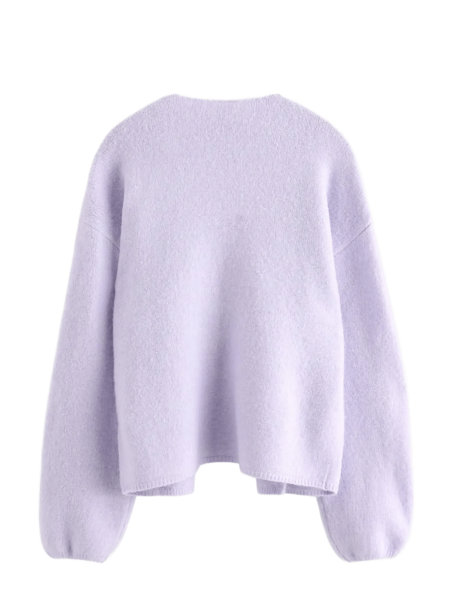 Lindex - Knitted cardigan - cardigans - light lilac - 2