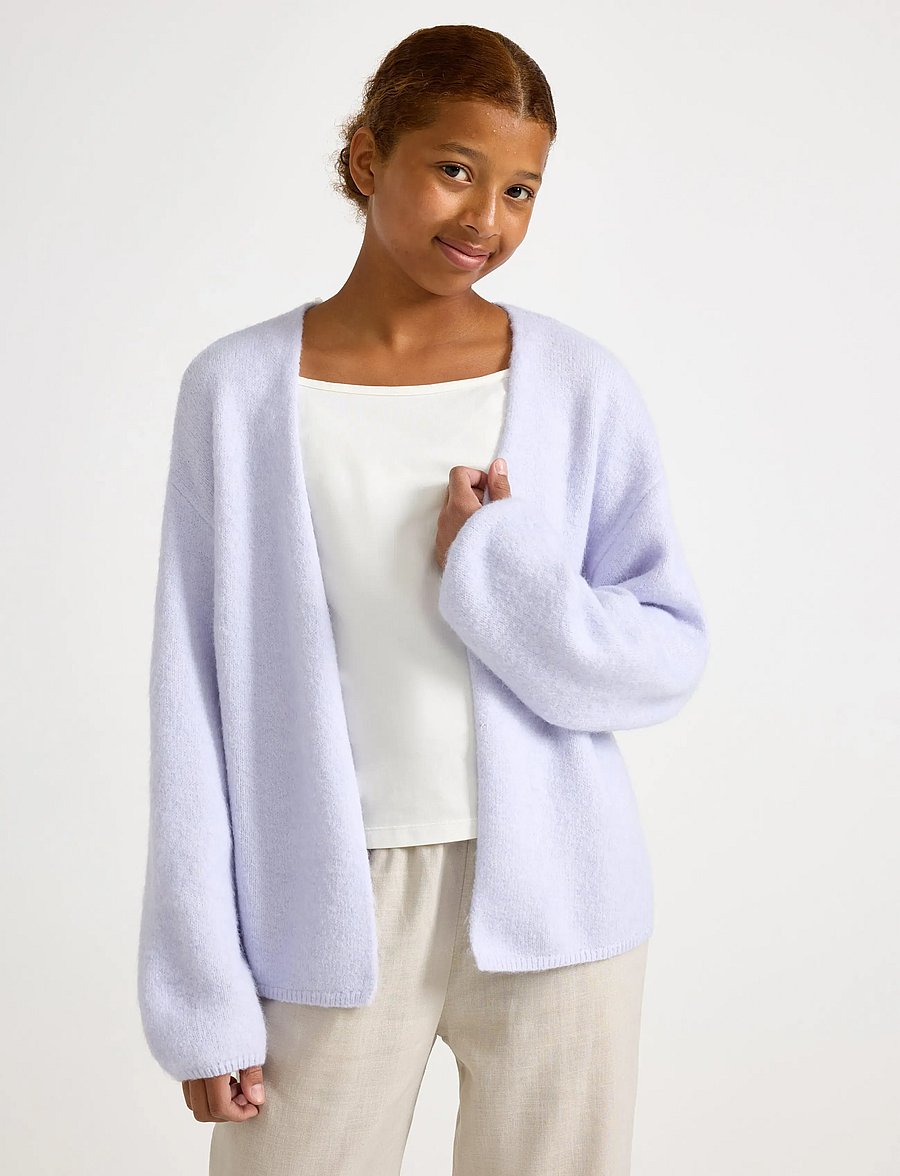 Lindex - Knitted cardigan - cardigans - light lilac - 0