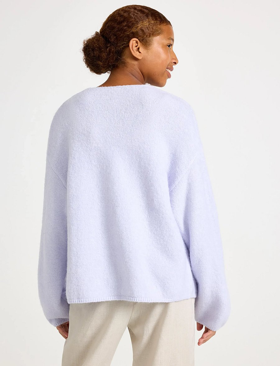 Lindex - Knitted cardigan - cardigans - light lilac - 3