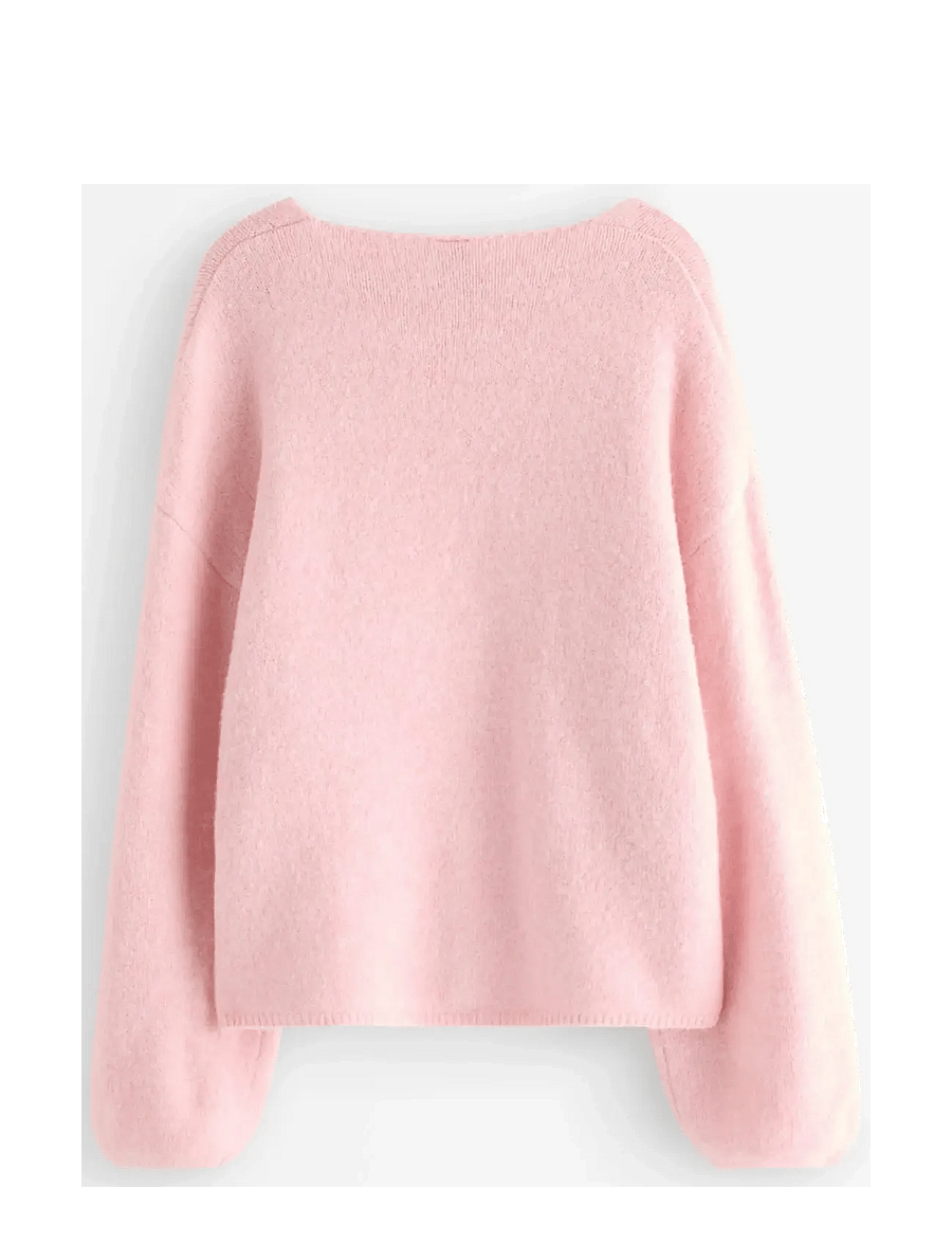 Lindex - Knitted cardigan - cardigans - light pink - 2
