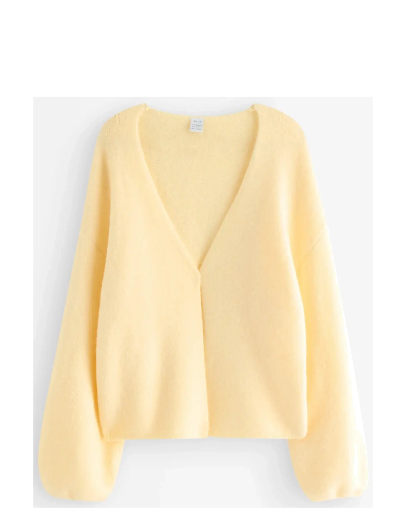 LINDEX Strick Cardigan Gelb - 128 - Kinder