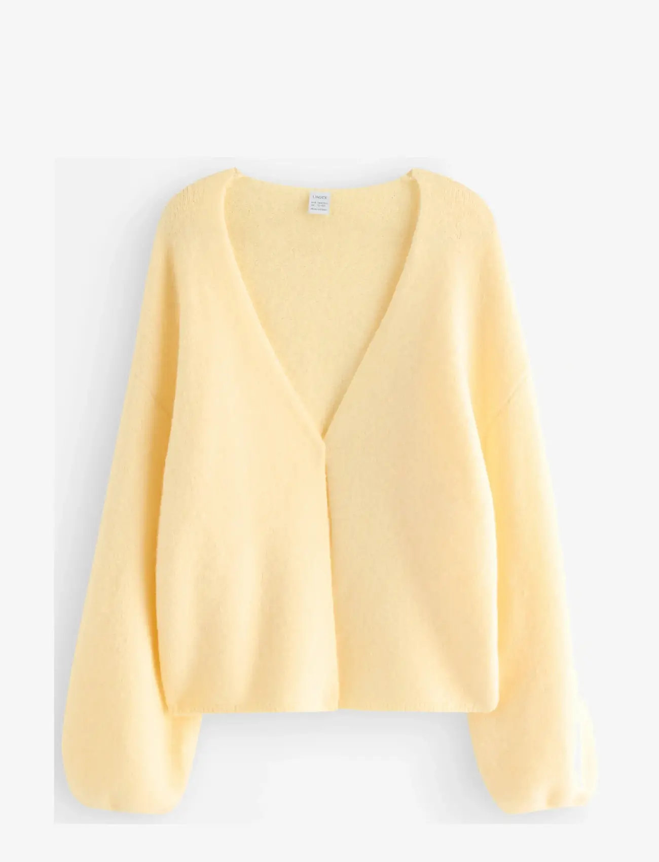 Lindex - Knitted cardigan - gebreide vesten - light yellow - 1