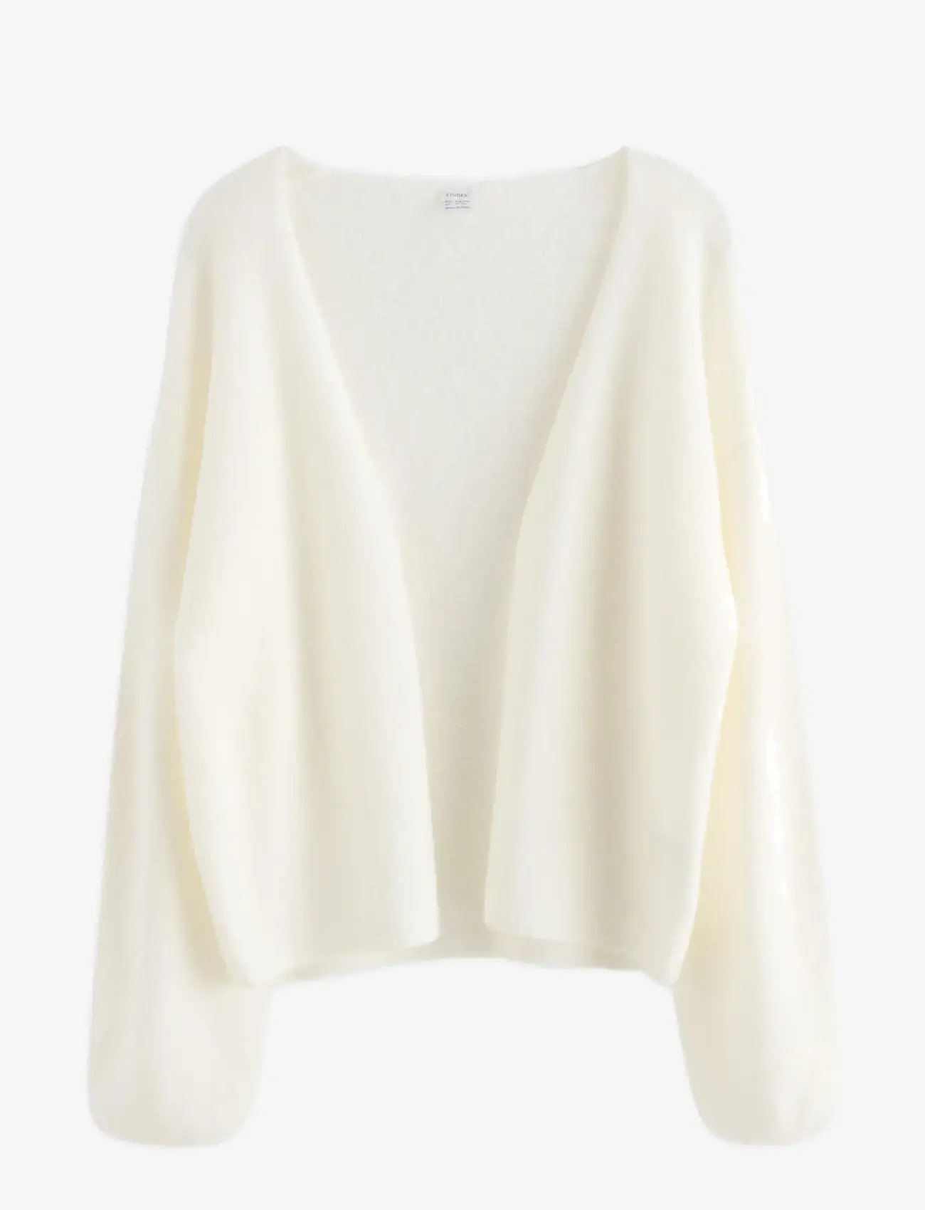 Lindex - Knitted cardigan - cardigans - off white - 1