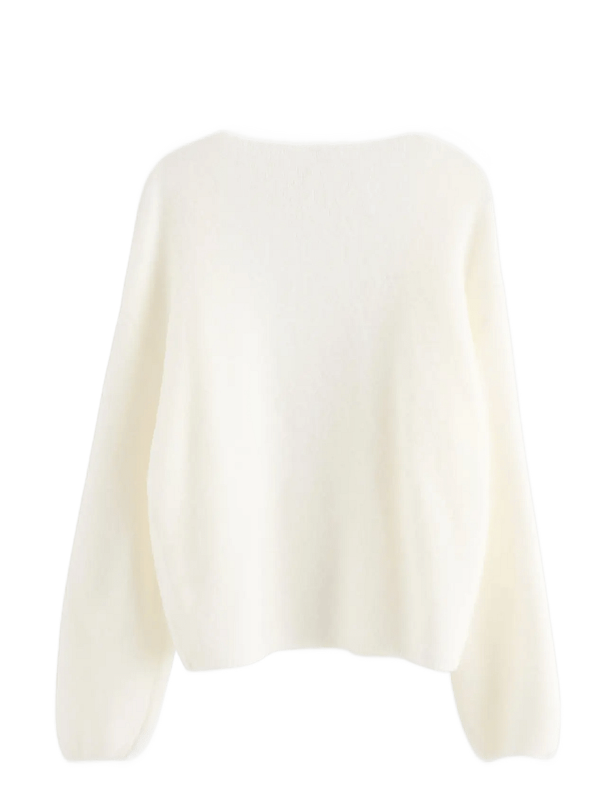 Lindex - Knitted cardigan - koftor - off white - 2
