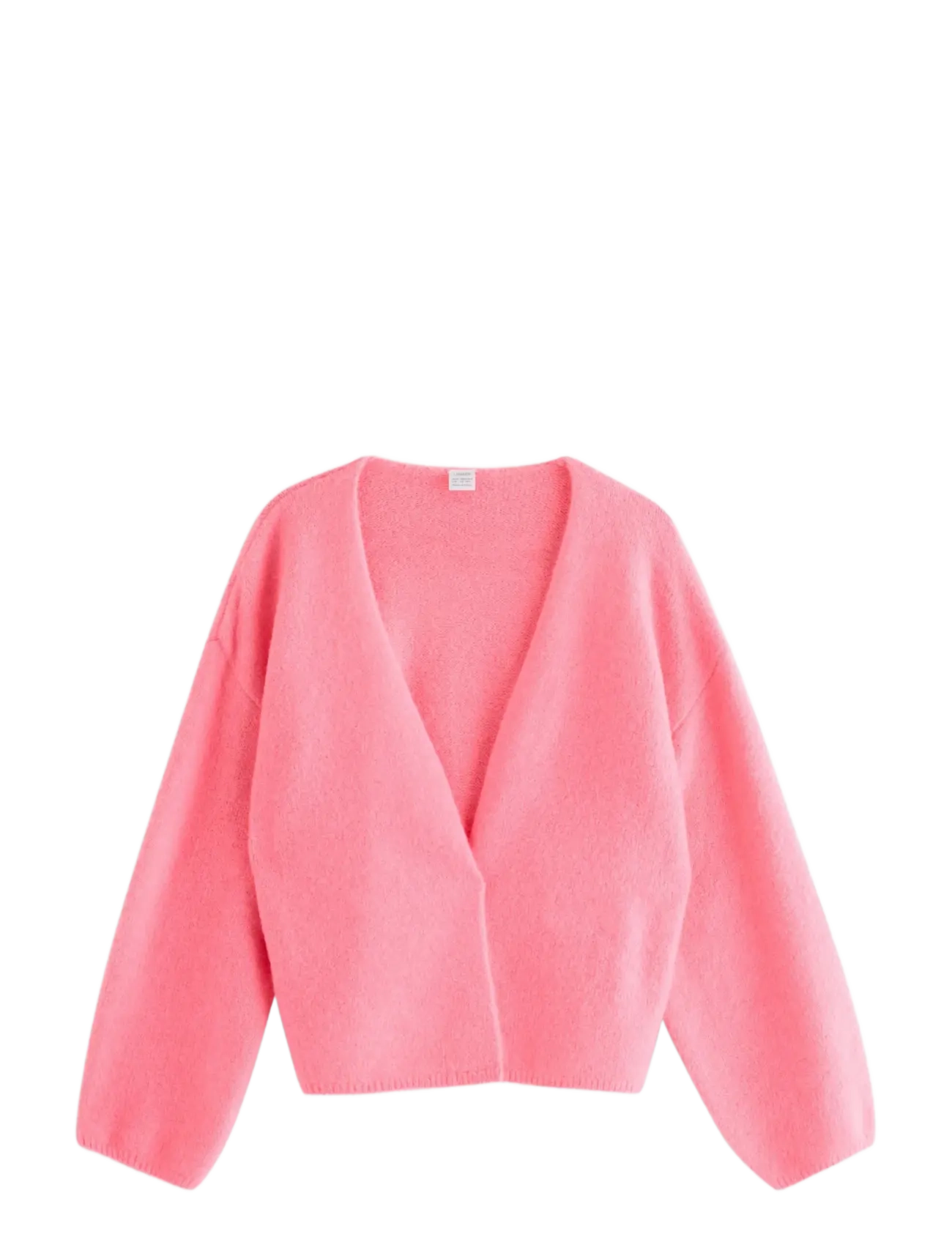 Lindex Knitted Cardigan, 128, Knitwear, Rosa - Cardigans, Kinder