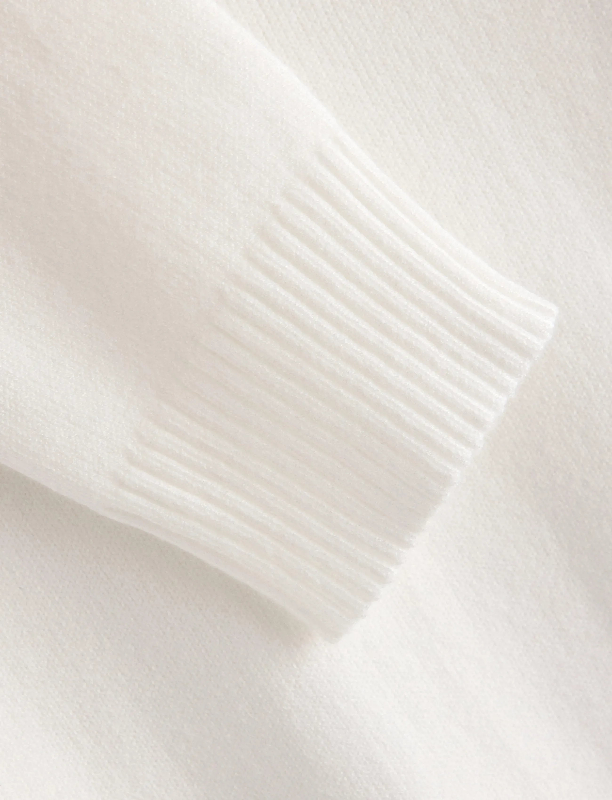 Lindex - Sweater knitted fold down - suvised sooduspakkumised - off white - 5