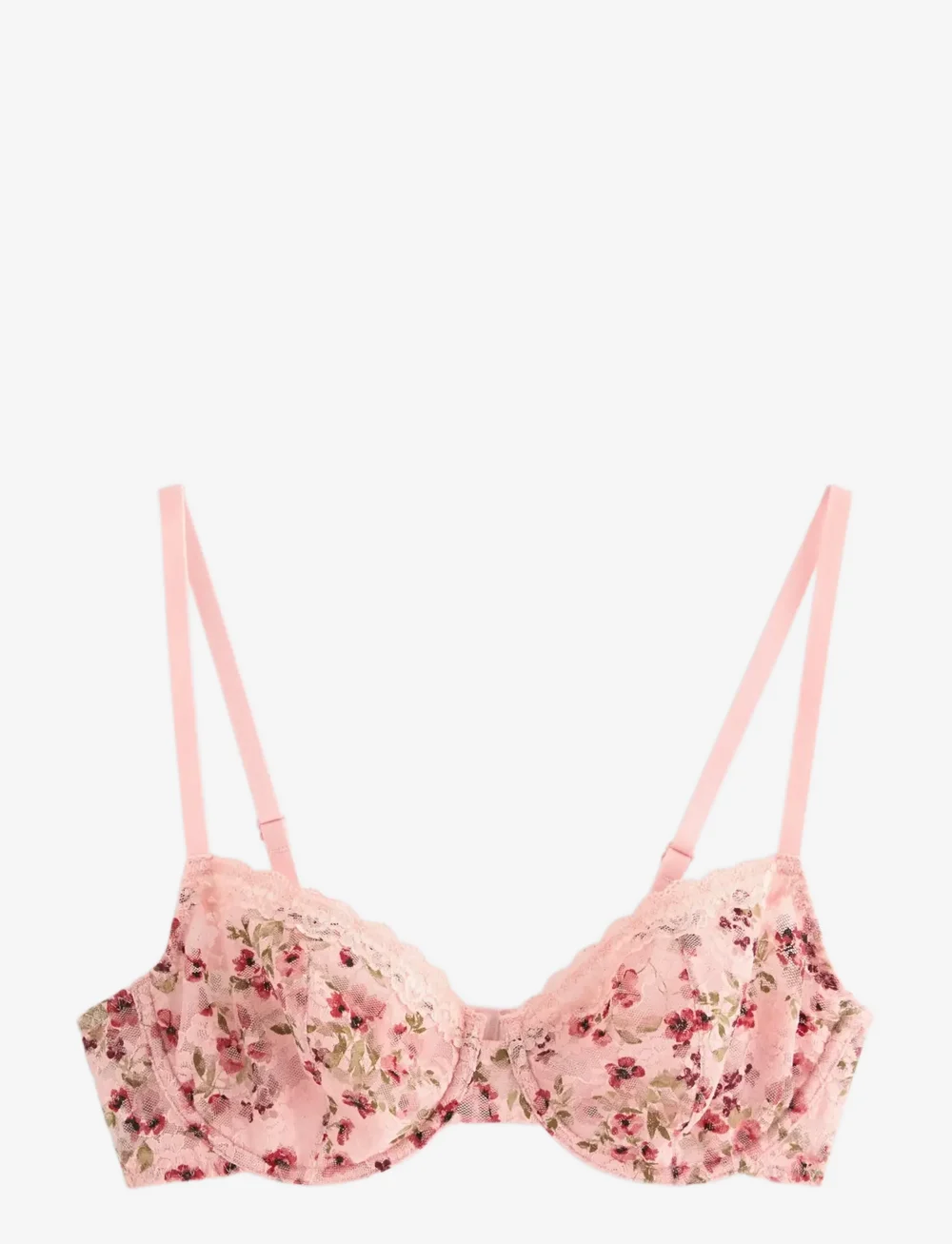 Lindex - Bra Senna Lacey - wired bras - light pink - 1