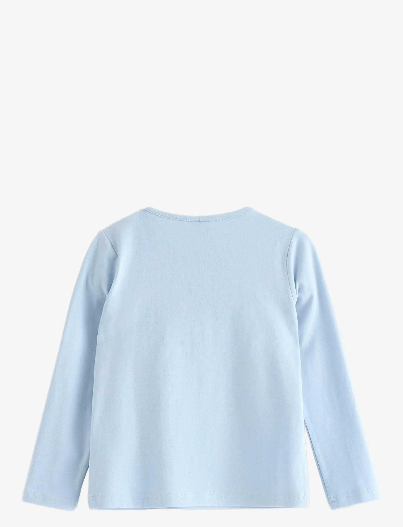 Lindex - Top ls unicorn face - light blue - 2