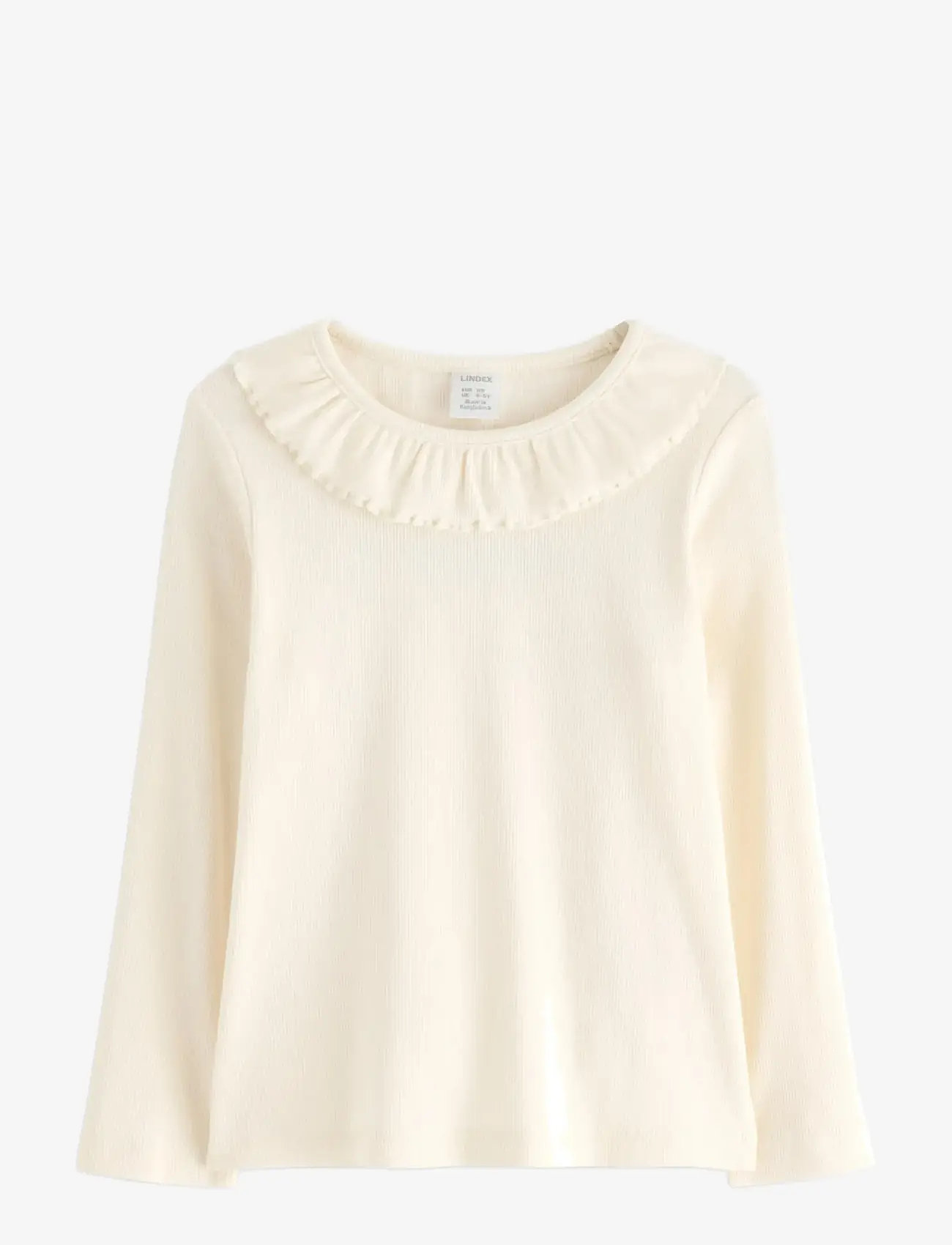 Lindex - Ribbet topp - bluser & tunikaer - white - 1