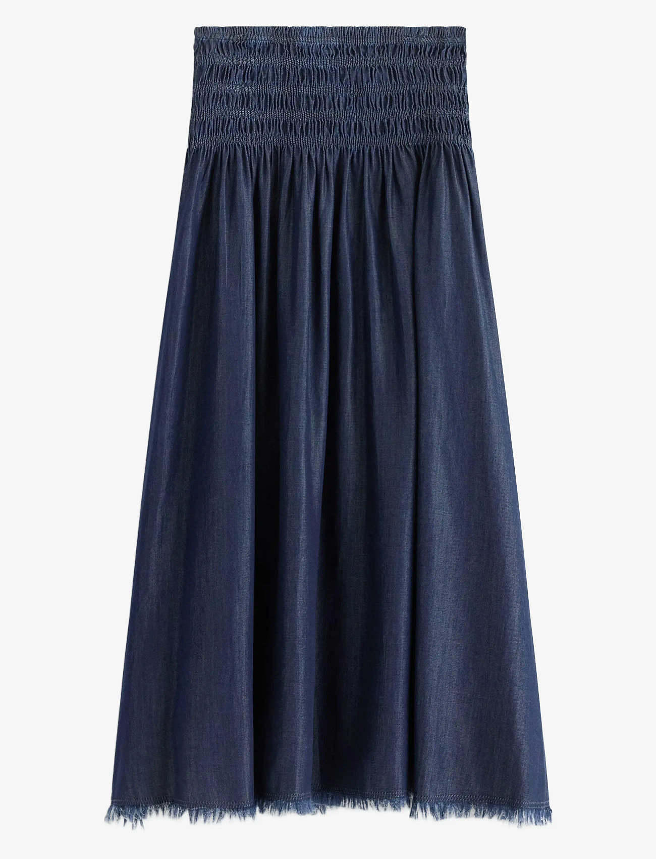 Lindex - Skirt Loana denim - midi kjolar - dark denim - 1