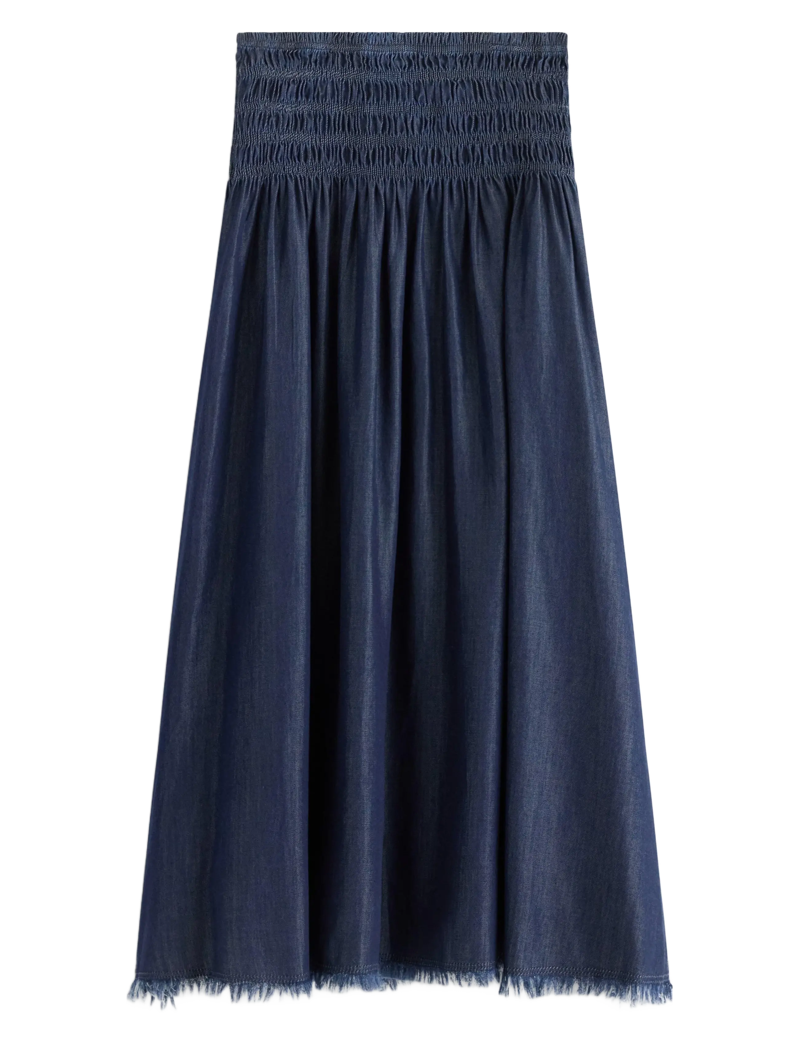 Lindex Skirt Loana denim - Nederdele - DARK DENIM / navy