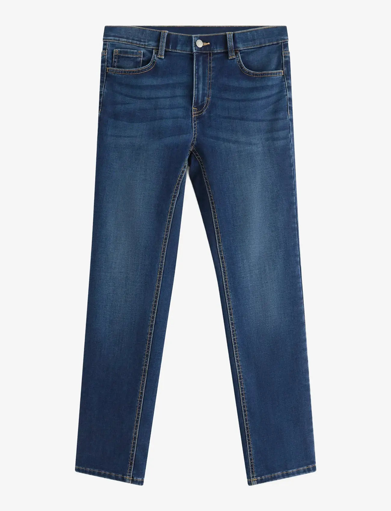 Lindex - Trousers denim Staffan brushed - regular jeans - dark denim - 1