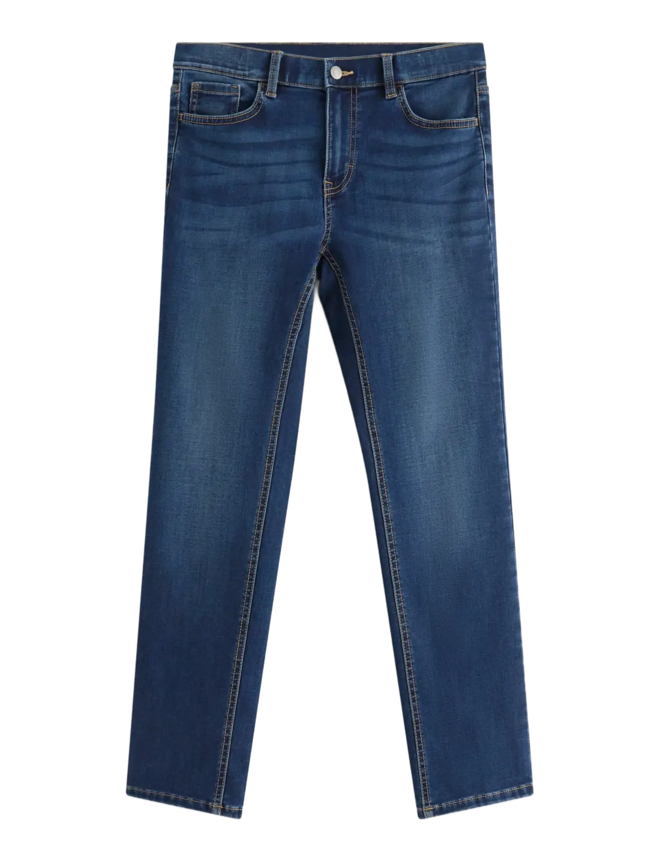 Trousers denim Staffan brushed - DARK DENIM