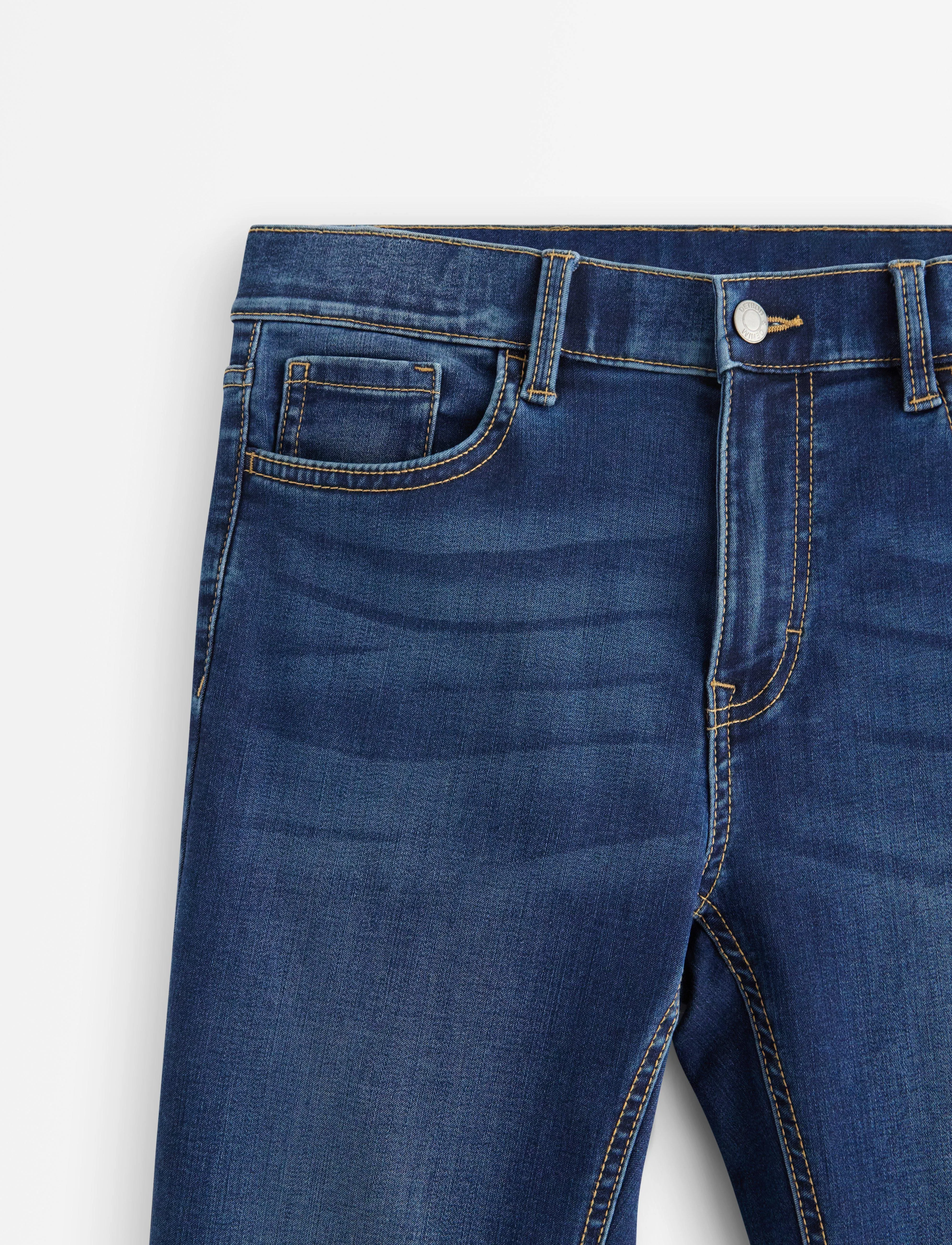 Lindex - STAFFAN Straight regular jeans - dark denim - 5