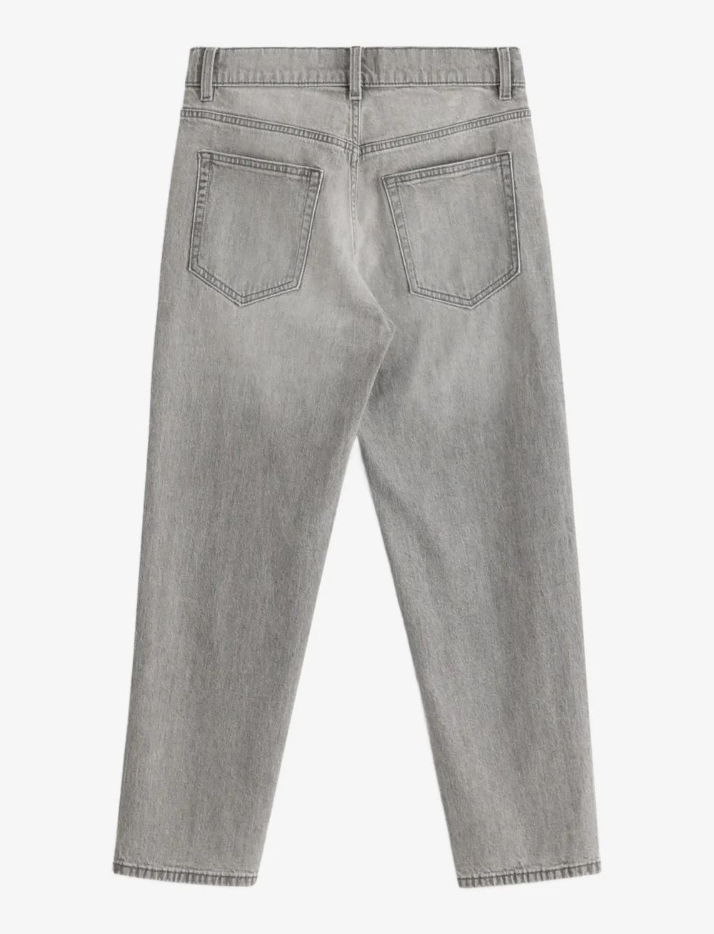 Lindex - Trousers denim Wilmer grey - hosen mit weitem bein - grey - 2