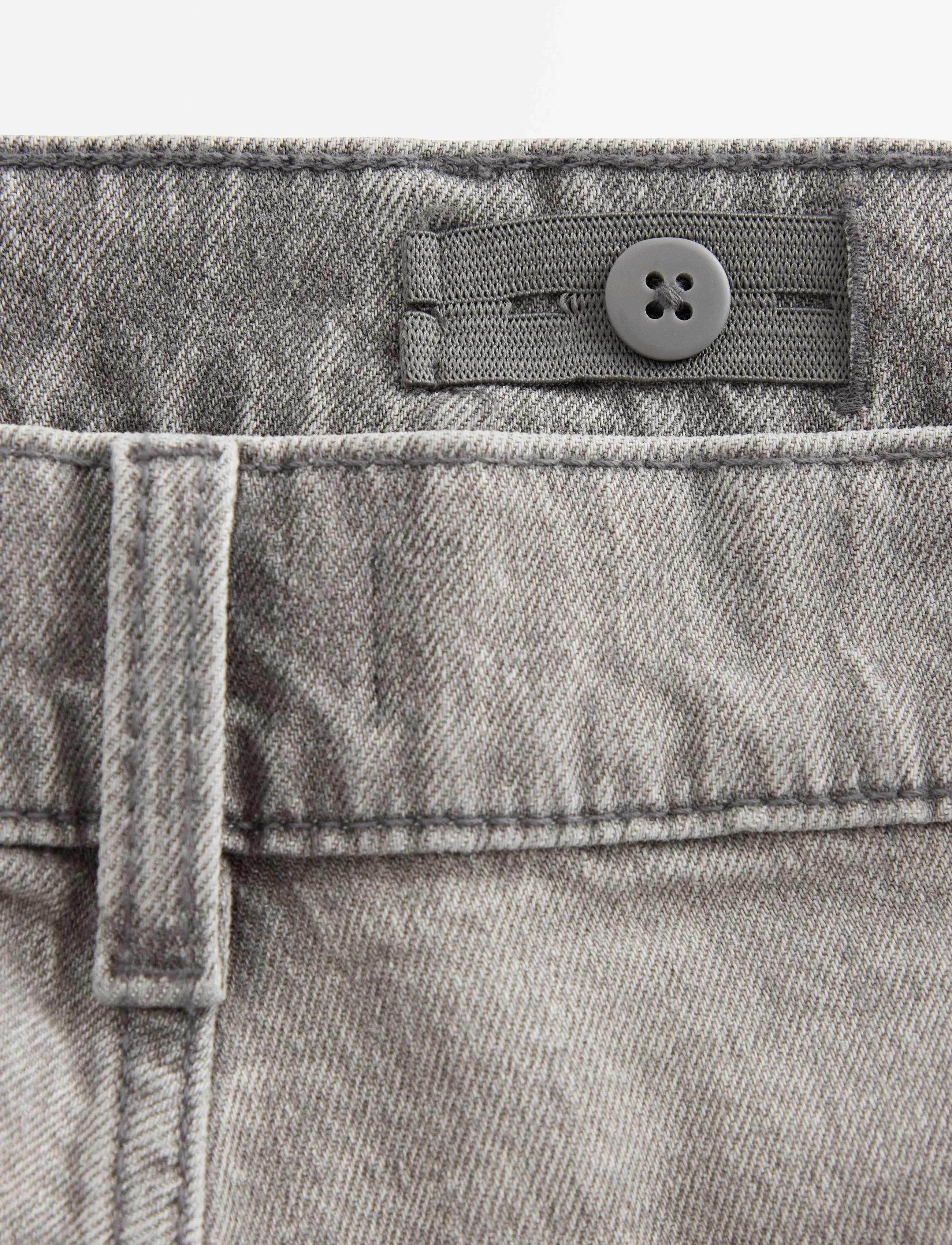 Lindex - WILMER Regular wide jeans - grey - 5