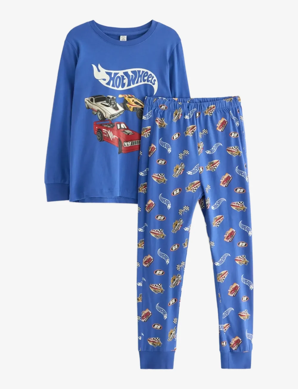 Lindex - Hot Wheels pyjamasset - pyjama-sets - blue - 0