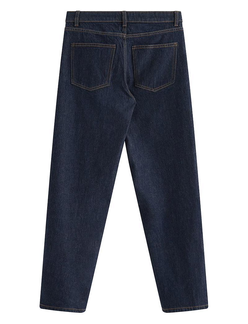 Lindex - Trousers denim Nea rinse cropp - straight jeans - dark denim - 2