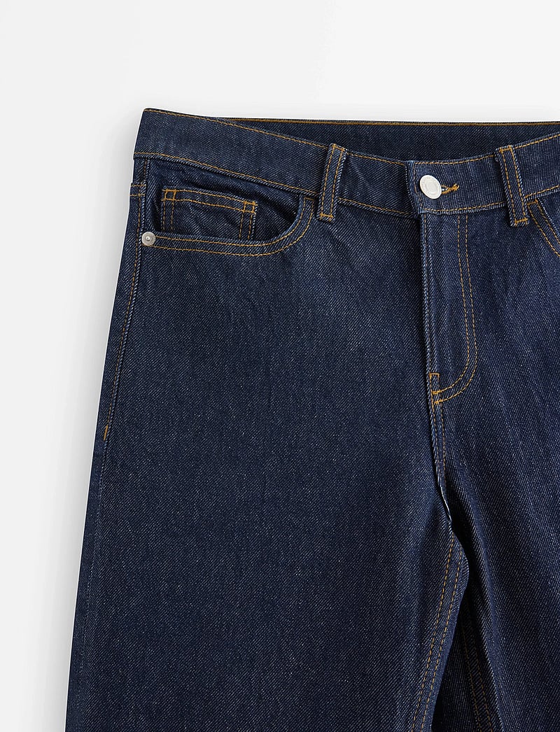 Lindex - Trousers denim Nea rinse cropp - straight jeans - dark denim - 5