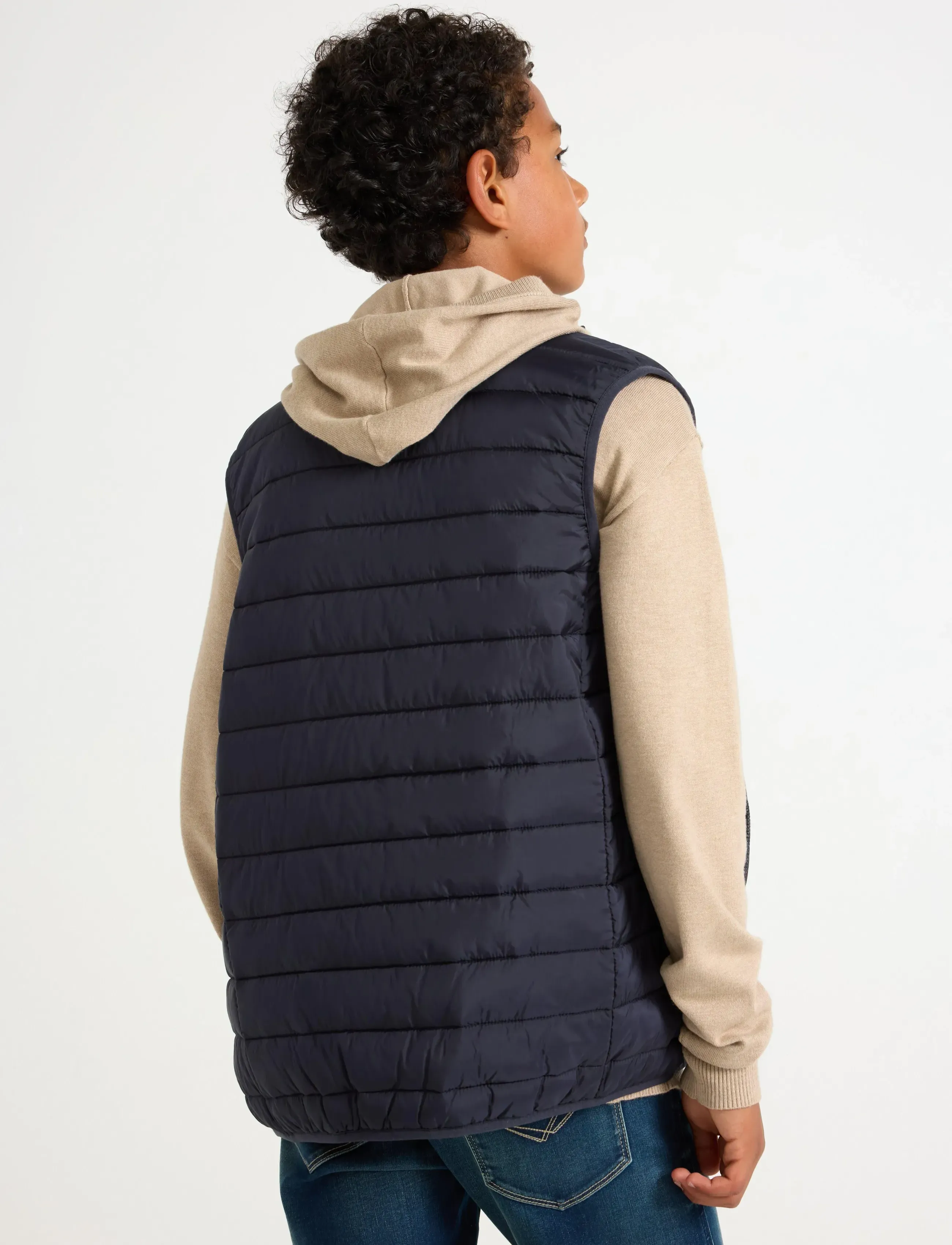 Lindex - Padded vest - sommerschnäppchen - dark navy - 3