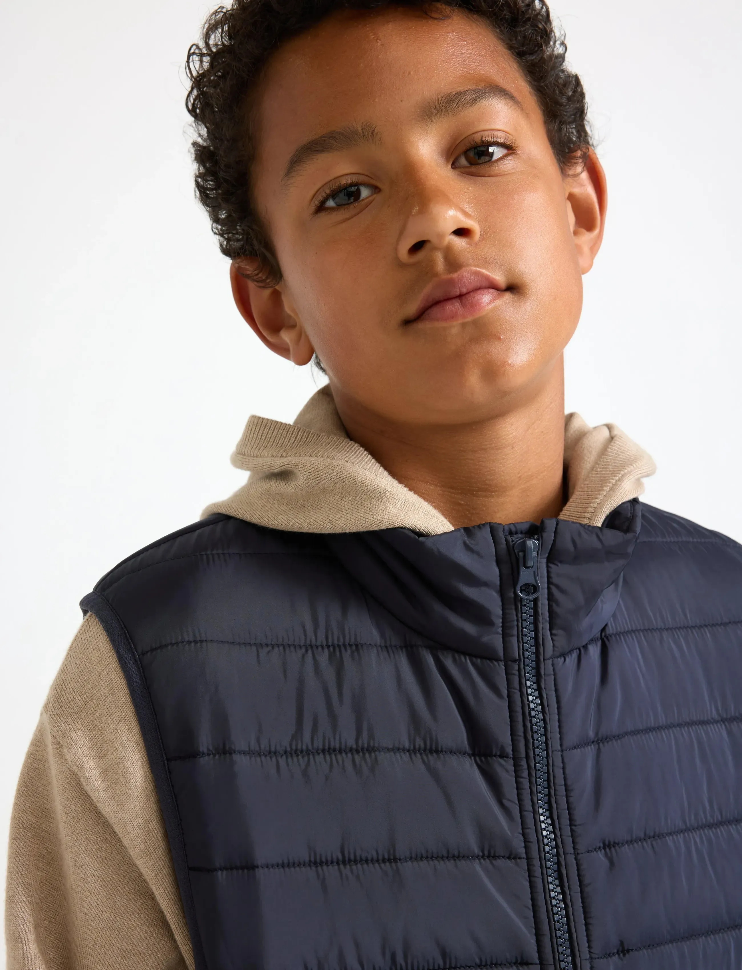 Lindex - Padded vest - sommerschnäppchen - dark navy - 4