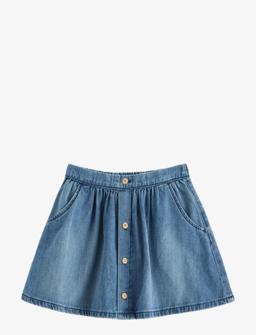 Lindex - Skjørt med denim-look - miniseelikud - denim - 1