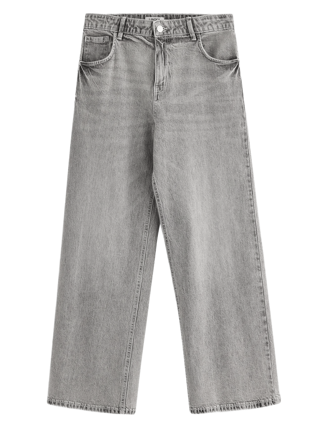Lindex - Denim Trousers Vega Grey