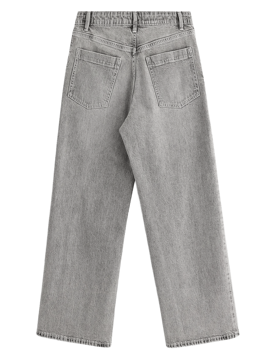 Lindex - Denim trousers Vega grey - szerokie dżinsy - grey - 2