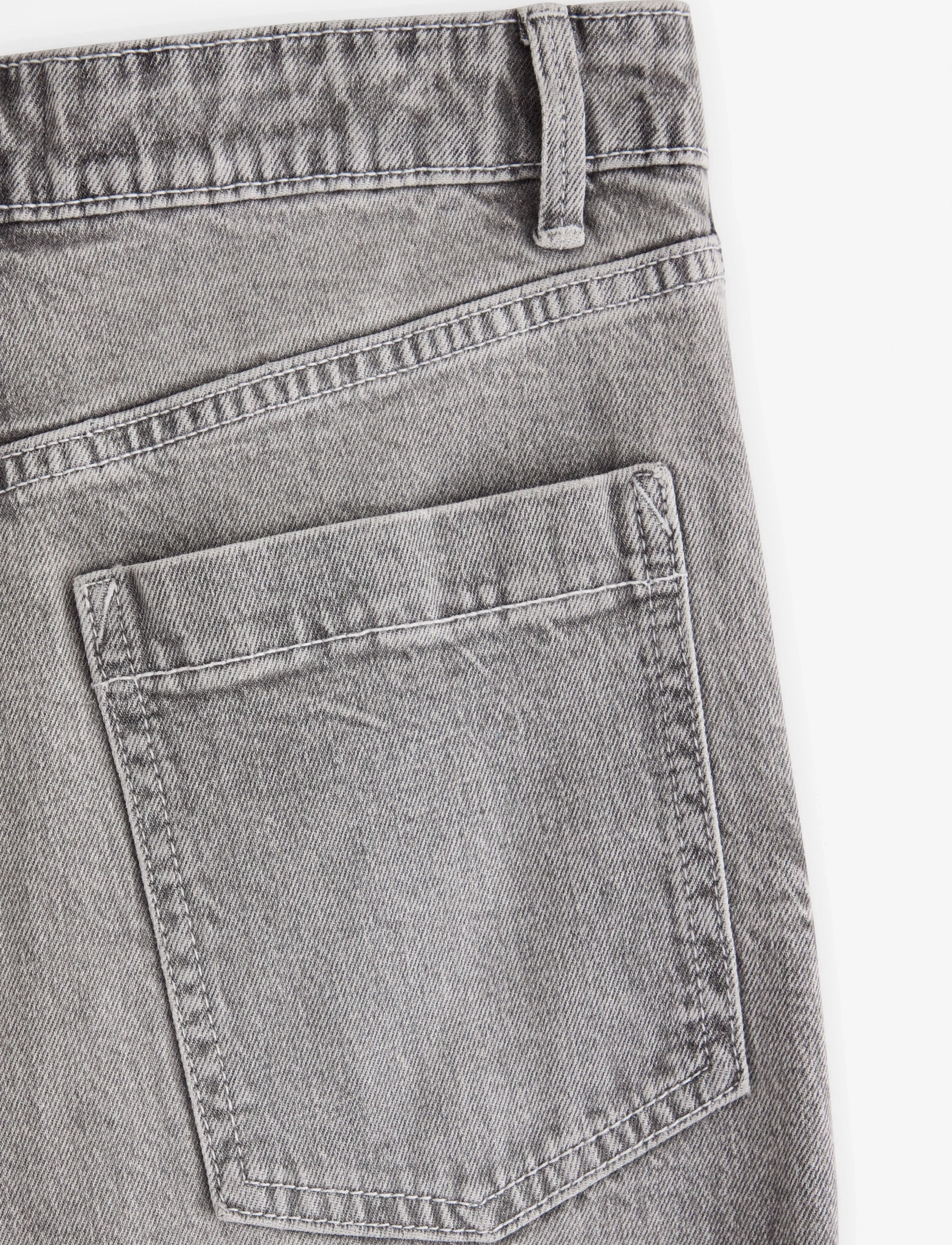 Lindex - Denim trousers Vega grey - wide leg jeans - grey - 5