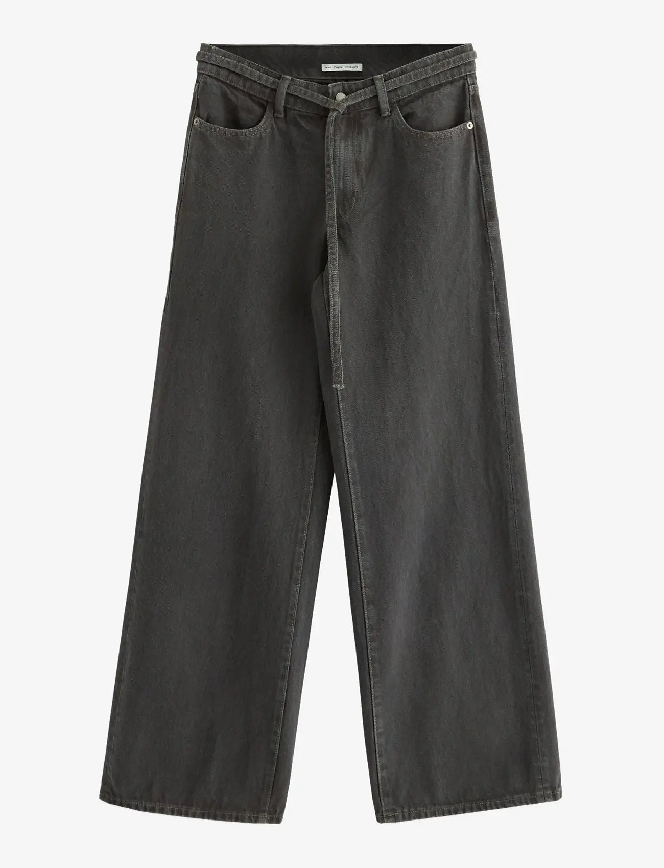 Lindex - Trousers denim Peggy grey - grey - 1