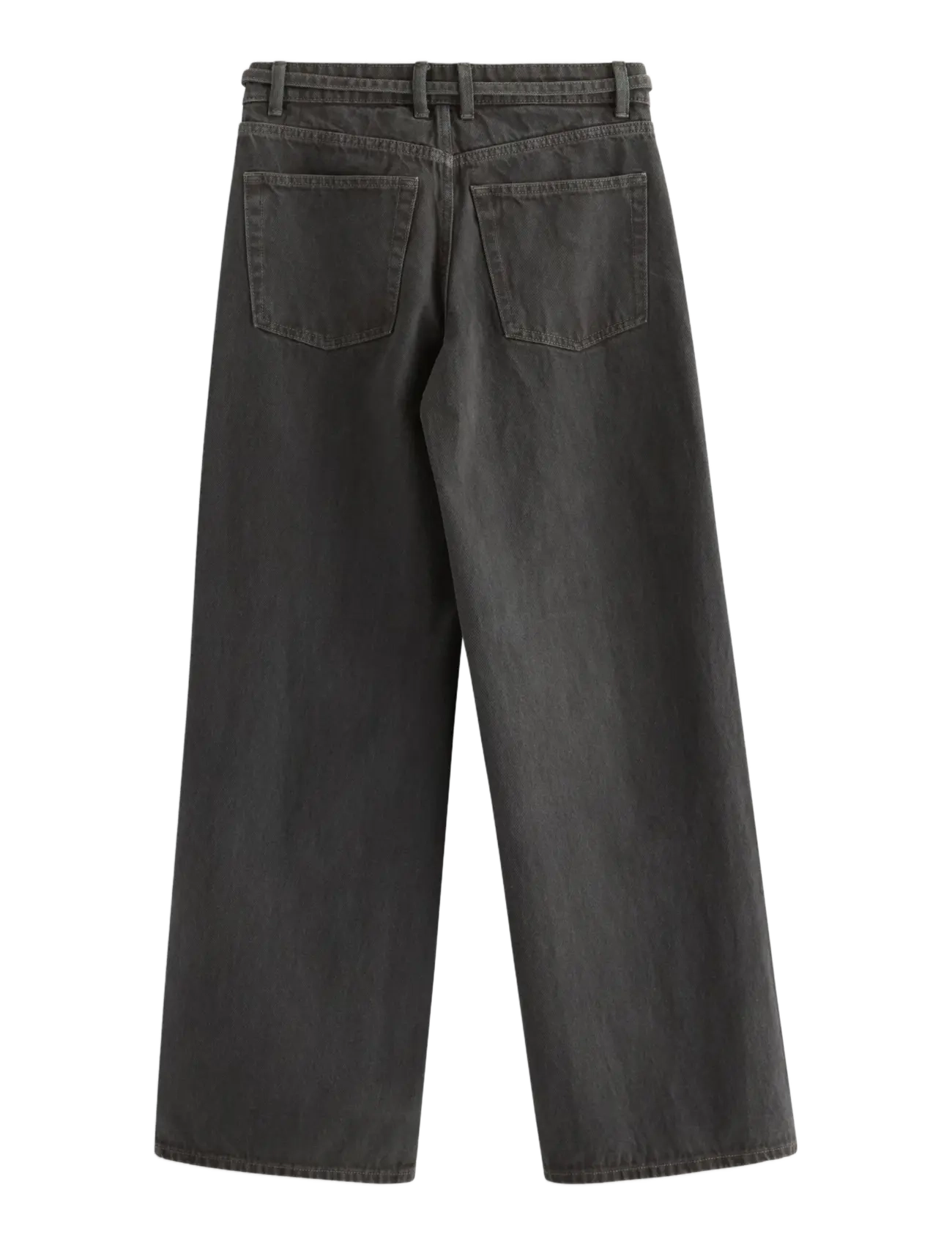 Lindex - Trousers denim Peggy grey - grey - 2