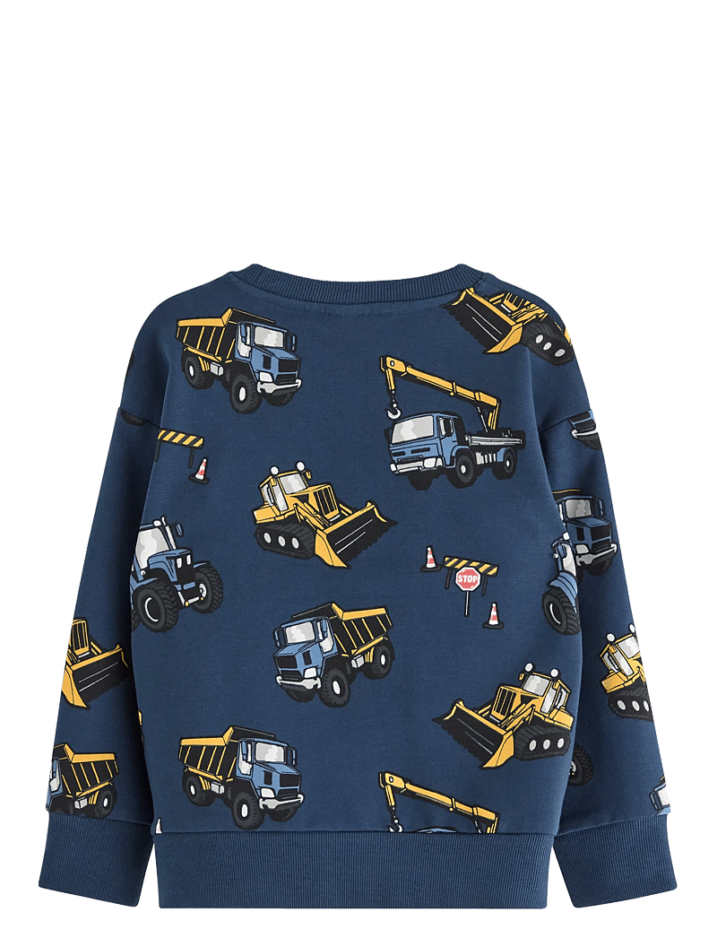 Lindex - Sweatshirt working vehicle aop - sweatshirts - dark blue - 2