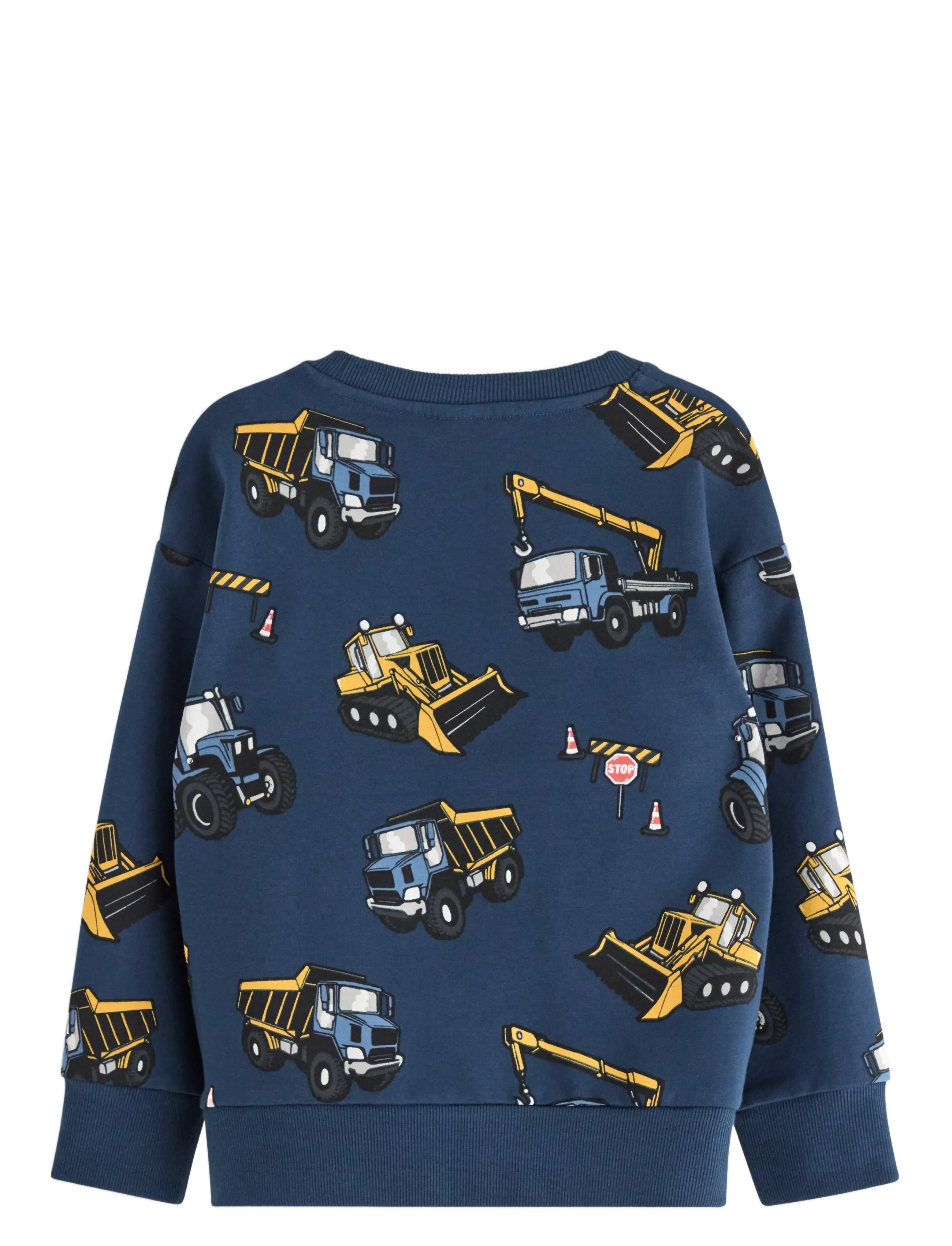 Lindex - Sweatshirt working vehicle aop - sporta džemperi - dark blue - 2