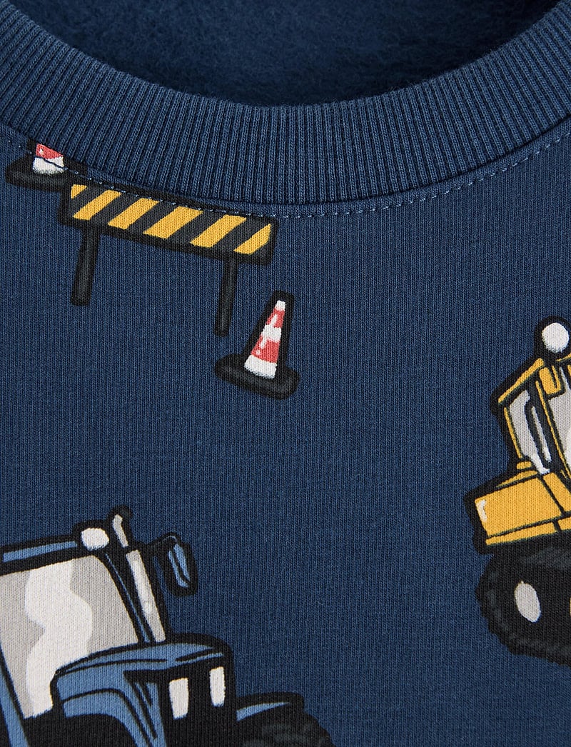 Lindex - Sweatshirt working vehicle aop - sweatshirts - dark blue - 5