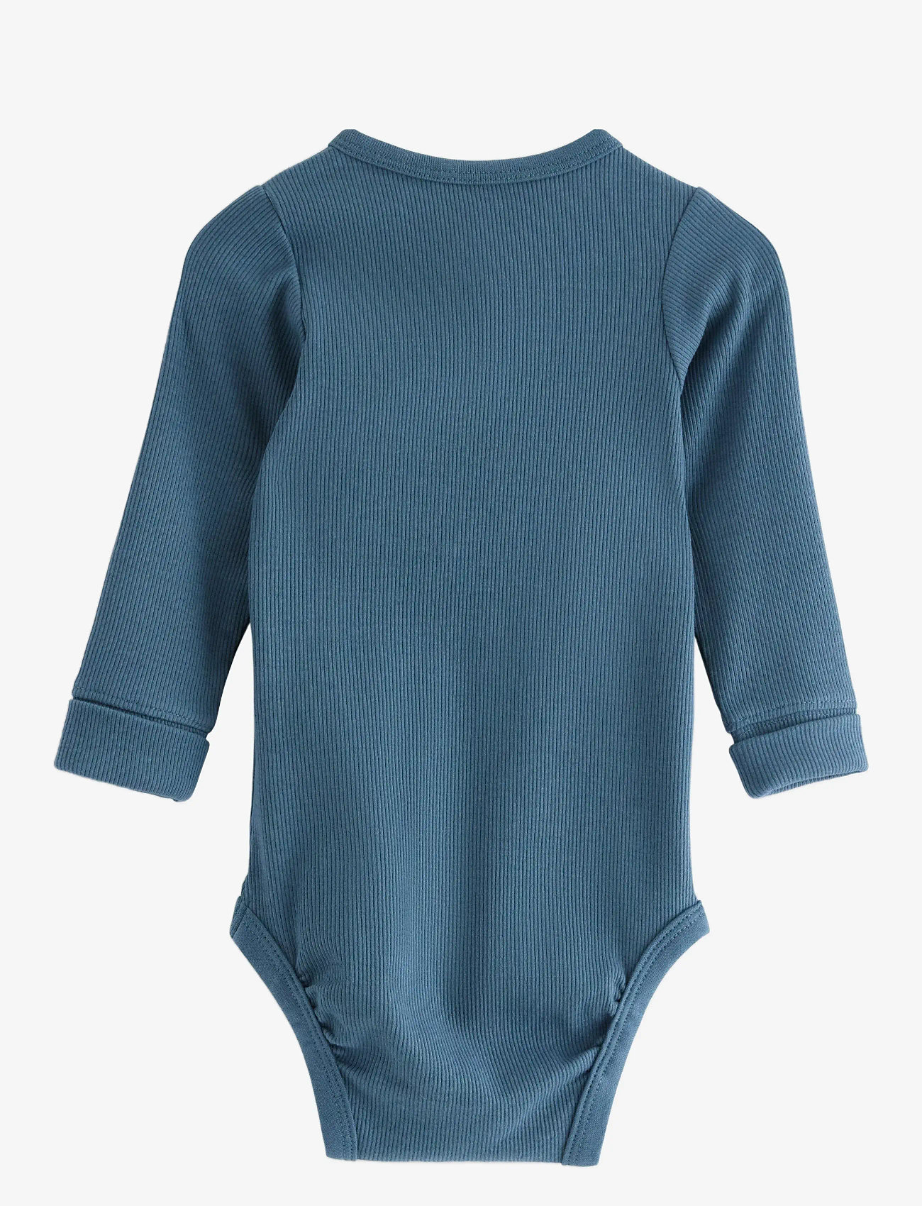 Lindex - Body Henley - pikkade varrukatega bodid - dark dusty blue - 1