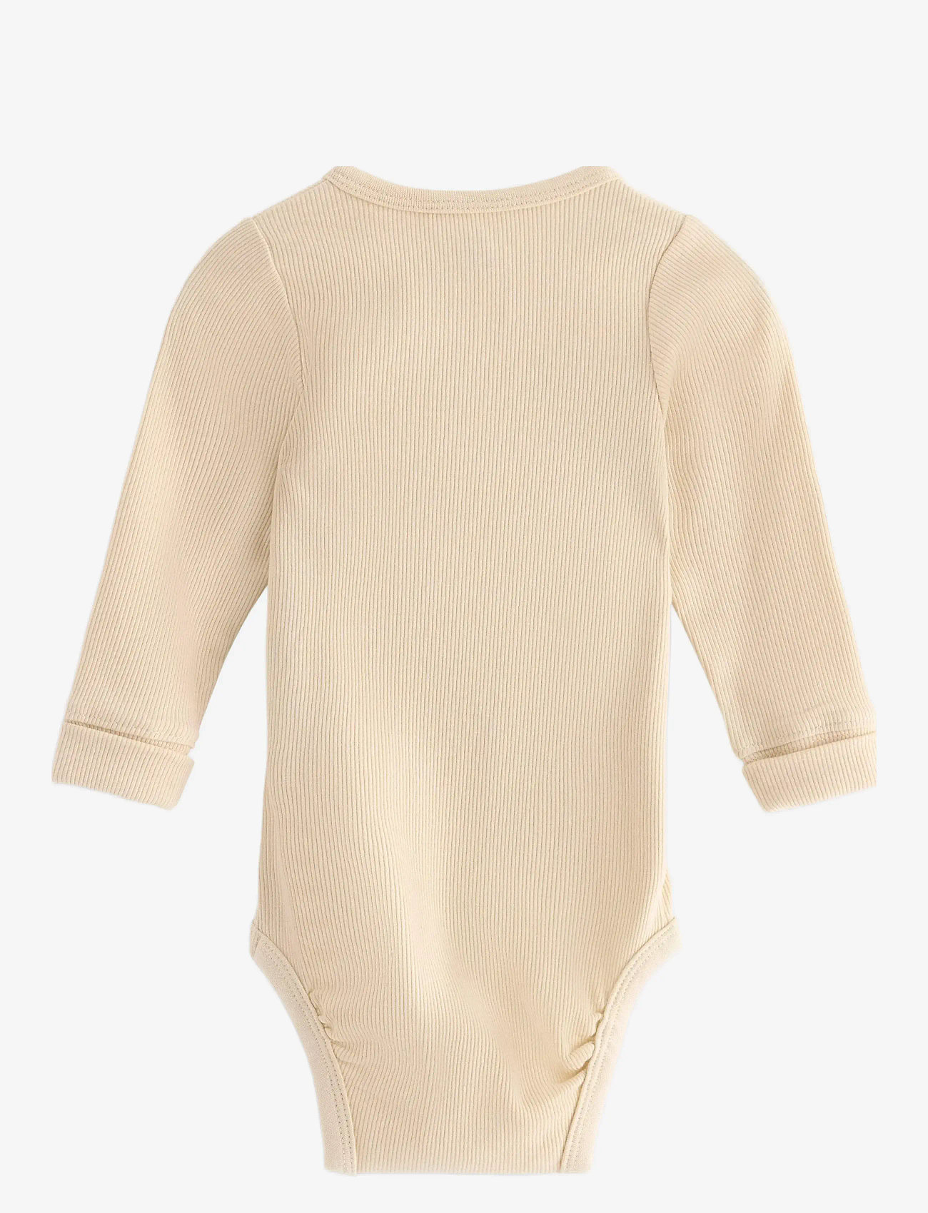 Lindex - Body Henley - pikkade varrukatega bodid - light beige - 1