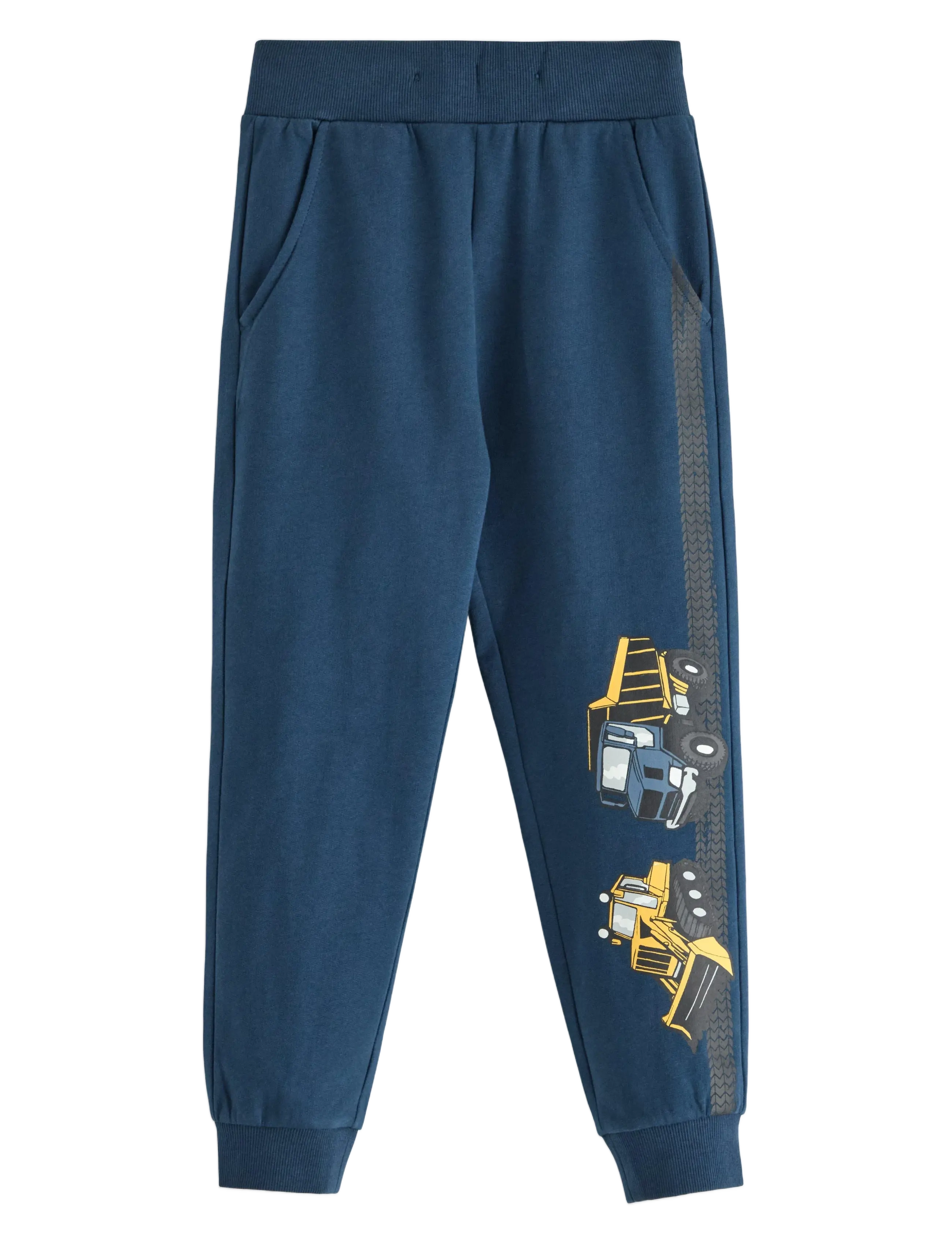 LINDEX Hosen Jogging Working Vehic Blau - 92 - Kinder
