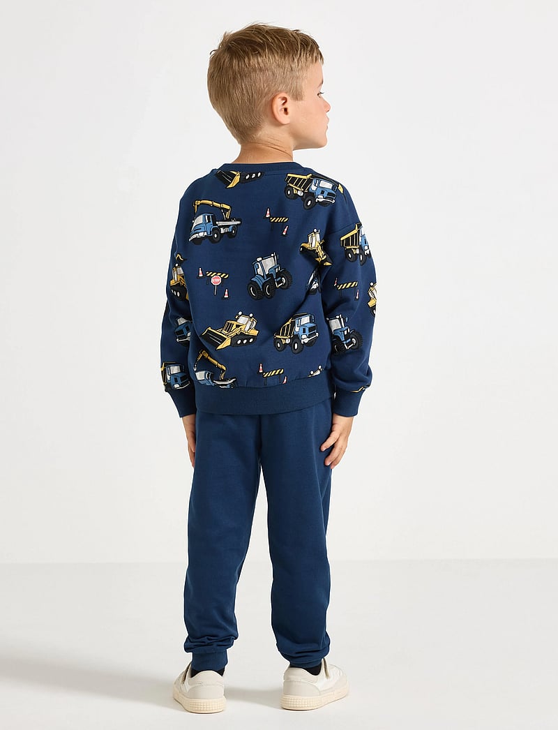 Lindex - Trousers Jogging Working vehic - jogginghosen - dark blue - 3