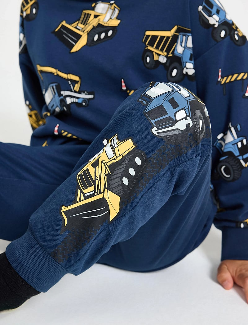 Lindex - Trousers Jogging Working vehic - jogginghosen - dark blue - 4