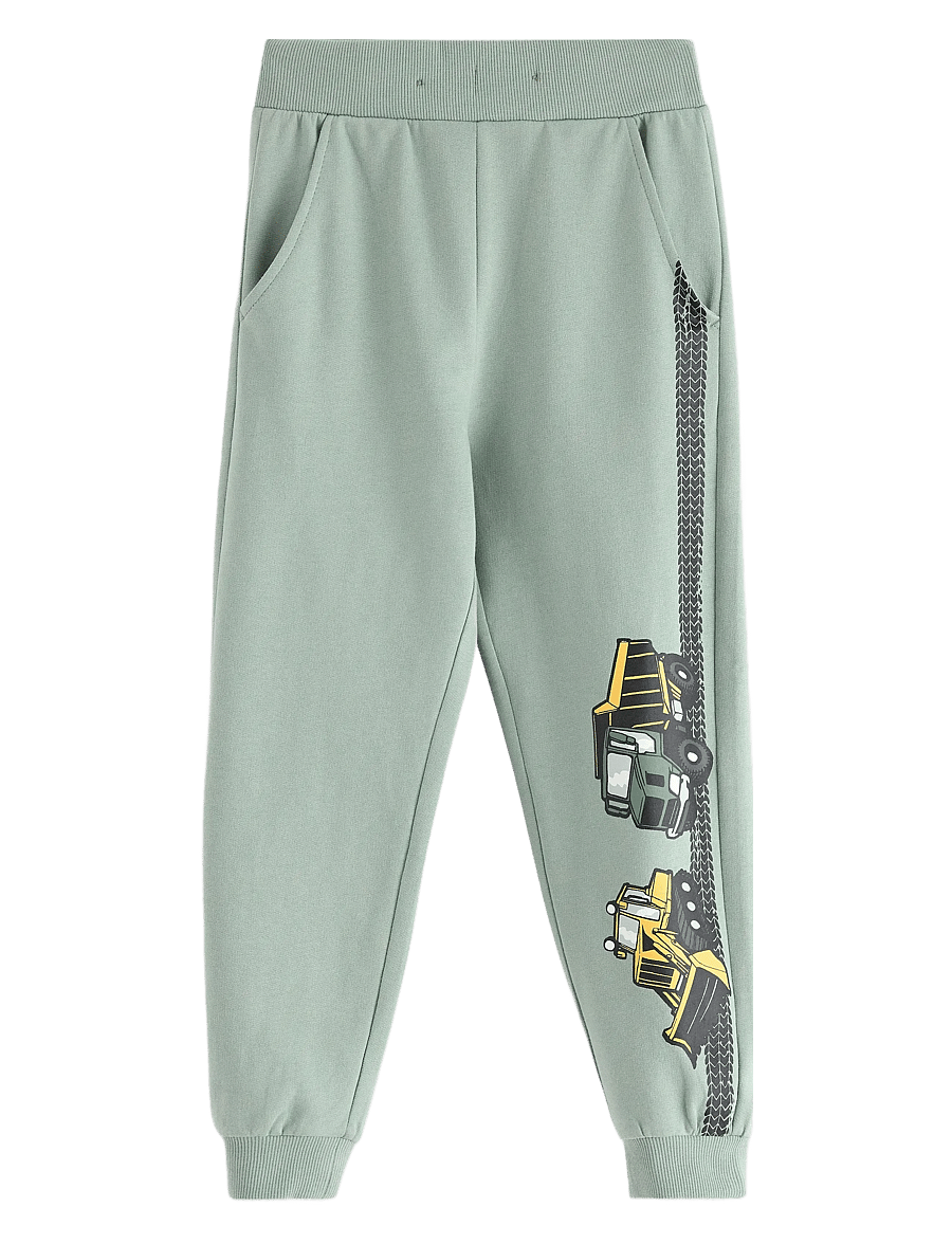 Lindex - Trousers Jogging Working vehic - sweatpants - dusty green - 1